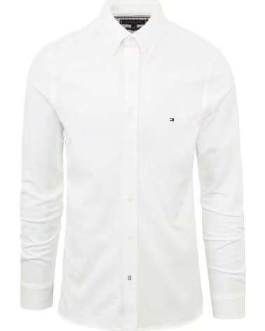 TOMMY HILFIGER HERRENHEMD WEISS BLANCO