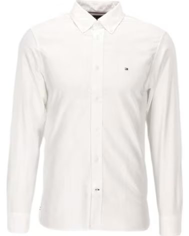 TOMMY HILFIGER TOMMY HILFIGER LANGARMHEMD FÜR HERREN BLANCO