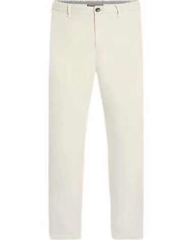TOMMY HILFIGER PANTALONE LUNGO BEIGE IN COTONE DA UOMO TOMMY HILFIGER BEIGE