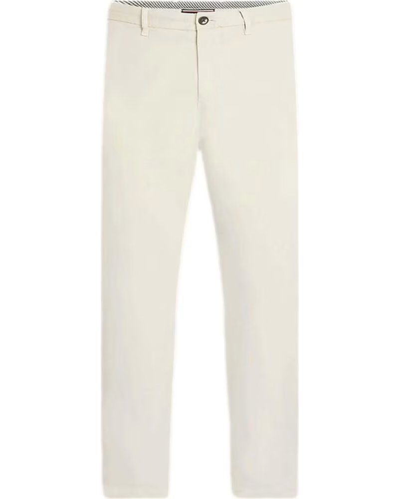 TOMMY HILFIGER PANTALONE LUNGO BEIGE IN COTONE DA UOMO TOMMY HILFIGER BEIGE