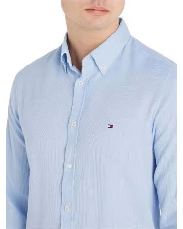 TOMMY HILFIGER TOMMY HILFIGER LANGARM OXFORD-HEMD FÜR HERREN AZUL
