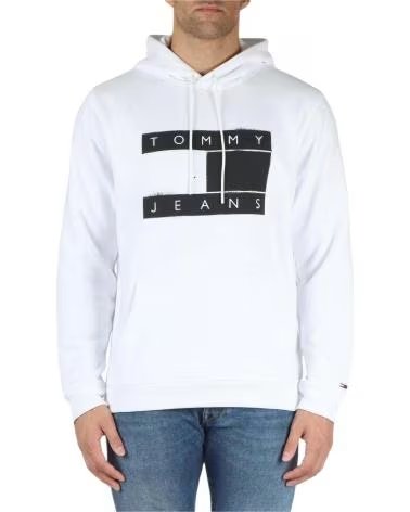 CALVIN KLEIN SUDADERA BLANCA CON LOGO TOMMY JEANS PARA HOMBRE BLANCO