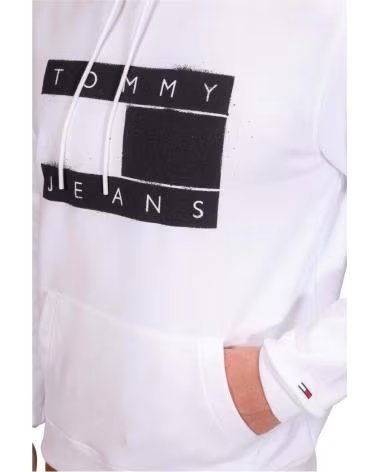 CALVIN KLEIN SUDADERA BLANCA CON LOGO TOMMY JEANS PARA HOMBRE BLANCO
