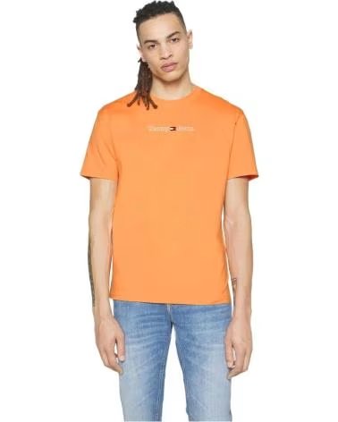 TOMMY JEANS CAMISETA DE MANGA CURTA TOMMY JEANS MASCULINA NARANJA