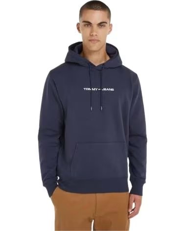 TOMMY JEANS FELPA TOMMY JEANS UOMO BLU NAVY AZUL