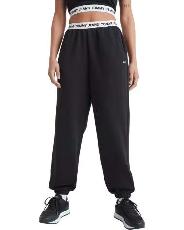 TOMMY JEANS PANTALÓN DE CHÁNDAL TOMMY JEANS PARA MUJER NEGRO