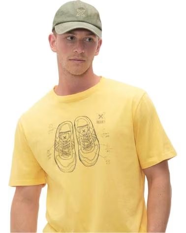 MUNICH CAMISETA MUNICH DE MANGA CORTA PARA HOMBRE AMARILLO