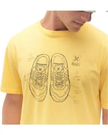 MUNICH CAMISETA MUNICH DE MANGA CORTA PARA HOMBRE AMARILLO