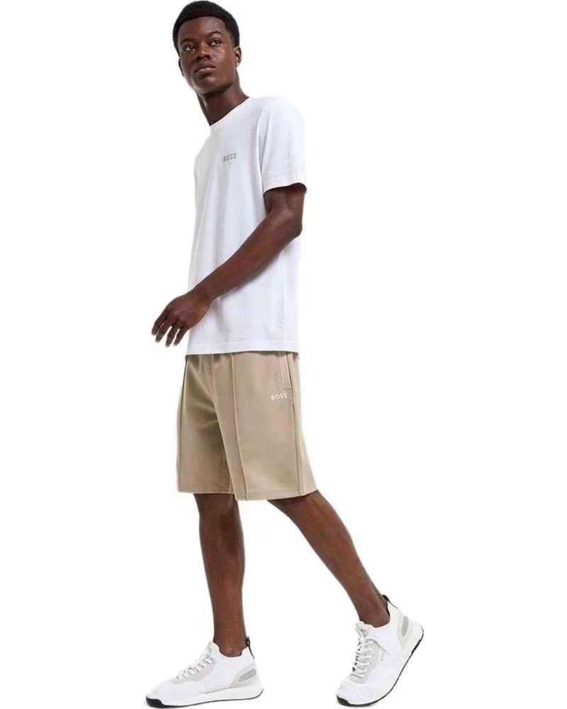 HUGO BOSS HUGO BOSS PANTALÓN CORTO BEIGE PARA HOMBRE BEIGE