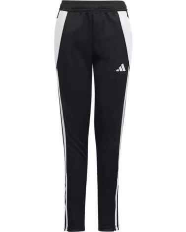 ADIDAS PANTALONI LUNGHI ADIDAS ESSENTIALS LOGO BAMBINI UNISEX NERO NEGRO