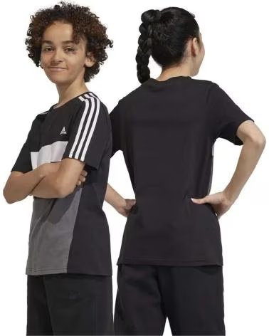 ADIDAS ADIDAS ESSENTIALS COLORBLOCK SHORT SLEEVE T-SHIRT FOR KIDS MULTICOLOR