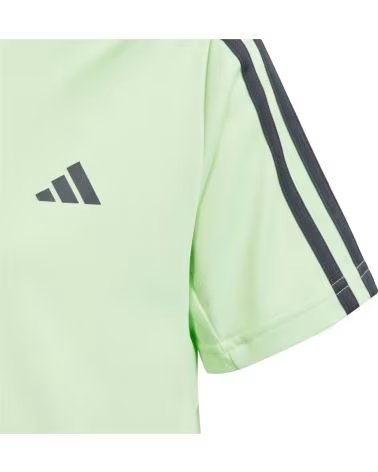 girl and boy Zapatillas deporte ADIDAS ADIDAS 3-STRIPES JUNIOR SPORT T-SHIRT GREEN VERDE