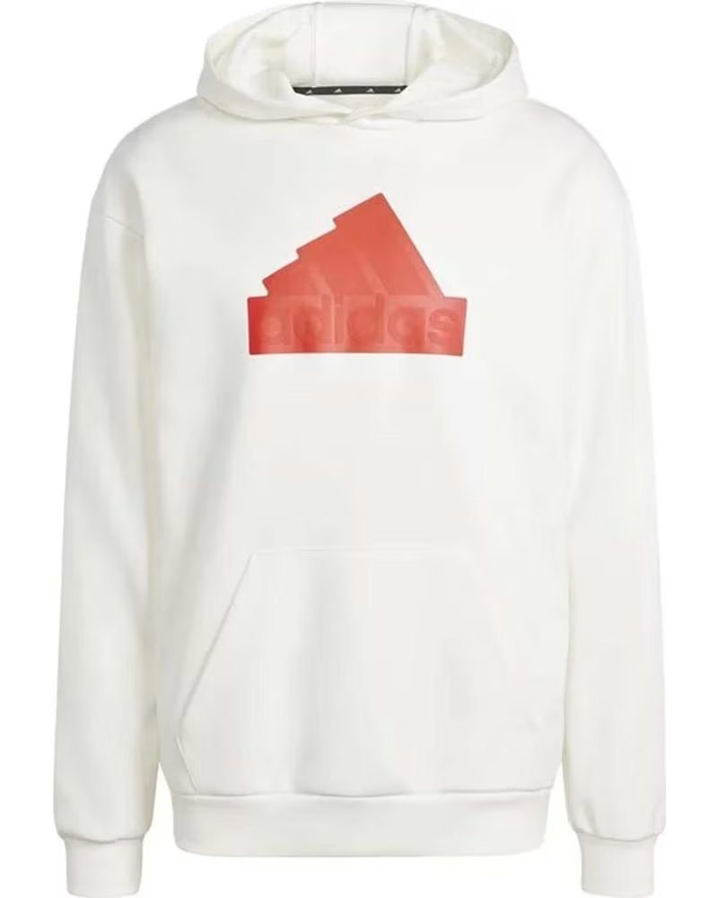 ADIDAS MOLETOM COM CAPUZ ADIDAS M FI BOS HD MASCULINO BEIG