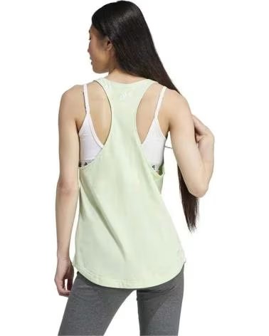 ADIDAS ADIDAS DAMEN ESSENTIALS LOGO TANKTOP VERDE
