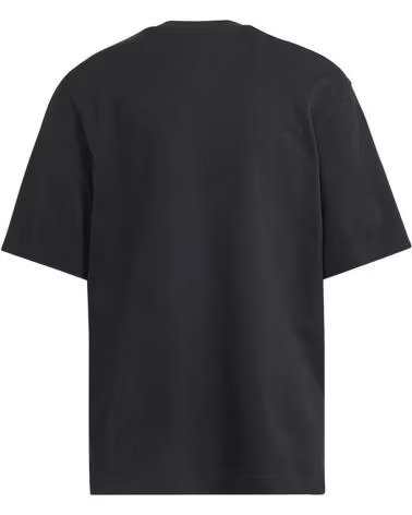 ADIDAS ADIDAS SHORT SLEEVE T-SHIRT WITH FRONT LOGO NEGRO