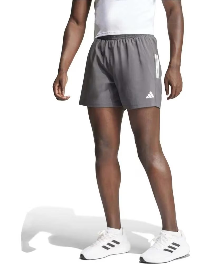 ADIDAS PANTALÓN CORTO ADIDAS ESSENTIALS 3 FRANJAS HOMBRE GRIS GRIS