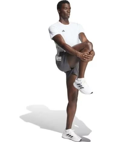 ADIDAS PANTALÓN CORTO ADIDAS ESSENTIALS 3 FRANJAS HOMBRE GRIS GRIS