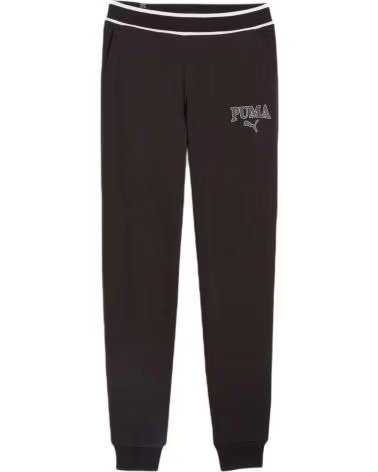 PUMA PANTALON DE SPORT PUMA ESSENTIALS LOGO NOIR POUR GARÇON/FILLE NEGRO