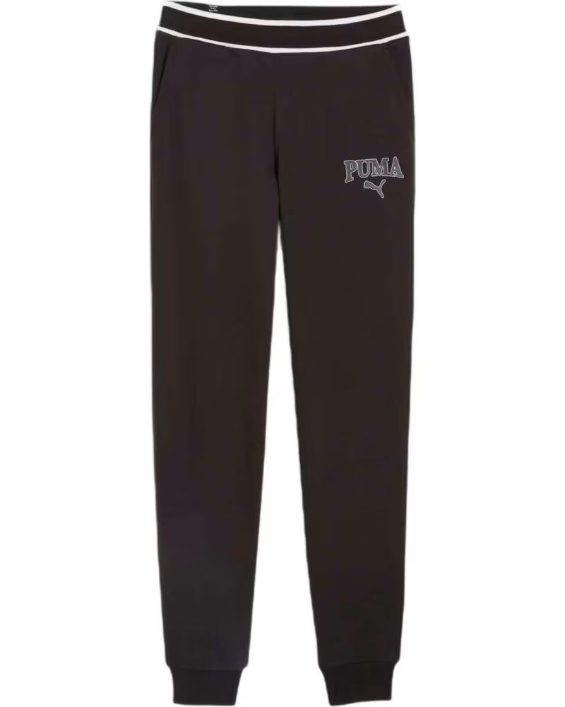 PUMA PANTALON DE SPORT PUMA ESSENTIALS LOGO NOIR POUR GARÇON/FILLE NEGRO