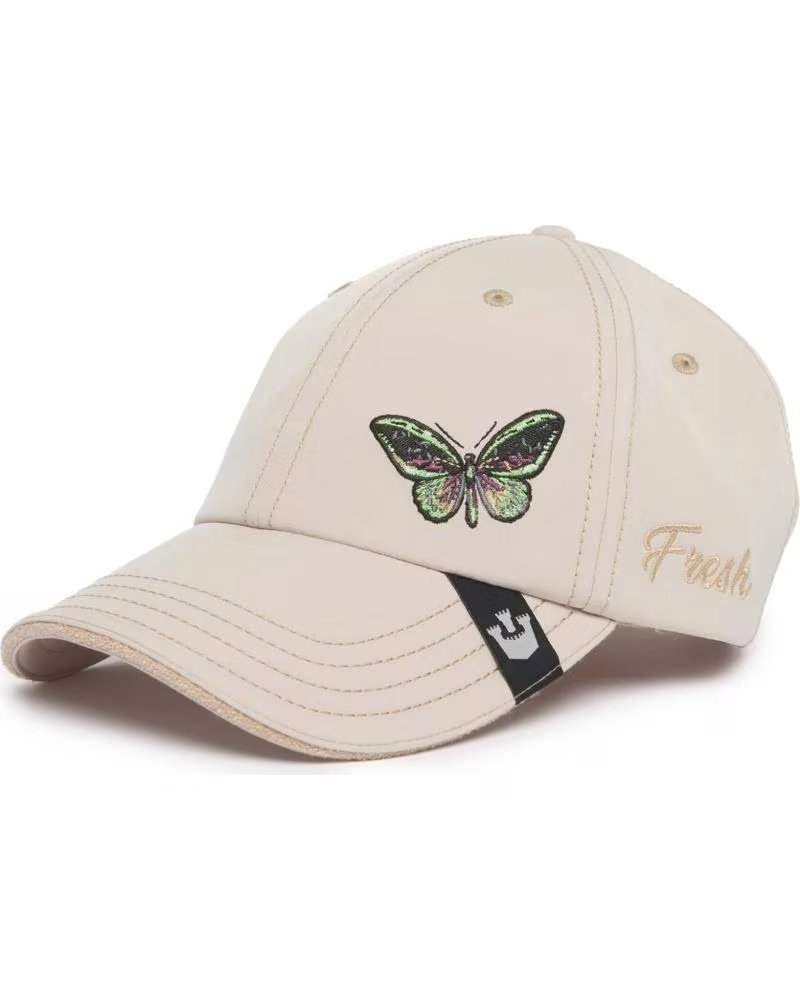 GOORIN BROS GORRA GOORIN BROS CON MARIPOSA BEIGE PARA MUJER BEIGE