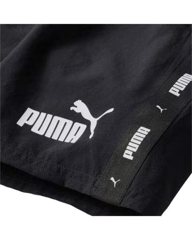 PUMA PANTALÓN CORTO PUMA ESS TAPE WOVEN NEGRO NEGRO