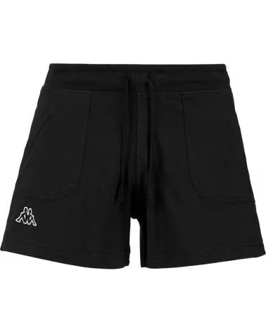 KAPPA KAPPA WOMEN´S BLACK SHORTS NEGRO