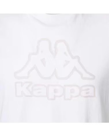 KAPPA CAMISETA KAPPA DE MANGA CORTA PARA HOMBRE BLANCO