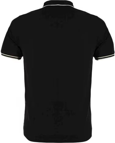 KAPPA POLO DE MANGA CORTA EN PARA HOMBRE NEGRO