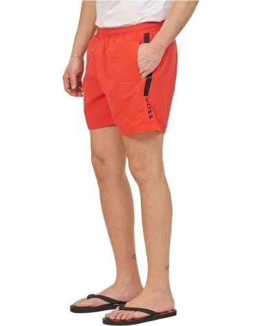 HUGO BOSS HUGO BOSS PANTALONCINO DA BAGNO UOMO ARANCIONE NARANJA