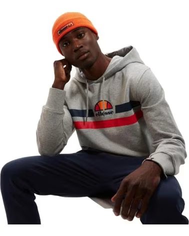 ELLESSE MOLETOM COM CAPUZ ELLESSE MASCULINO GRIS