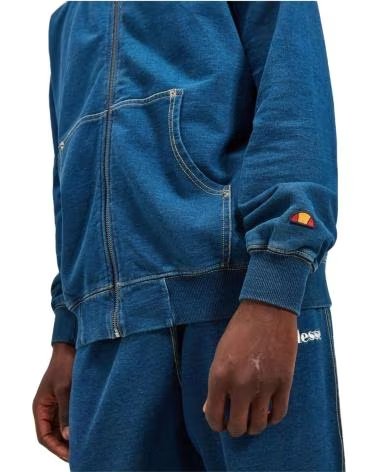 ELLESSE GIACCA CON ZIP ELLESSE DA UOMO IN BLU AZUL