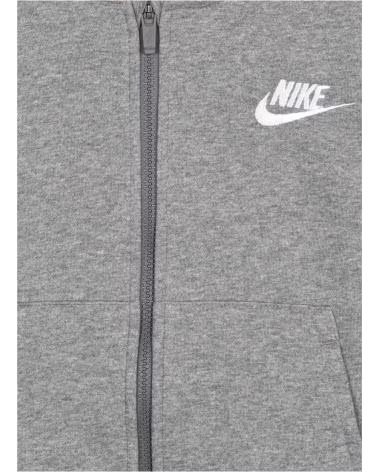 NIKE SUDADERA CON CAPUCHA EN PARA NINOS UNISEX GRIS