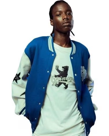 GRIMEY CAMISETA GRIMEY DE MANGA CORTA CON LOGO DE LEÓN PARA HOMBRE BLANCO