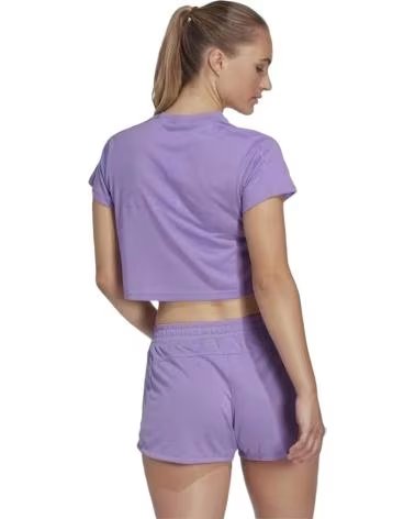 ADIDAS ADIDAS ESSENTIALS CROP T-SHIRT FOR WOMEN MORADO