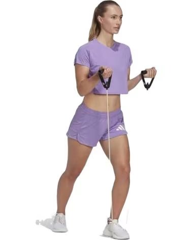 ADIDAS ADIDAS ESSENTIALS CROP T-SHIRT FOR WOMEN MORADO