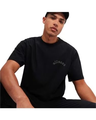 ELLESSE CAMISETA NEGRA DE MANGA CORTA ELLESSE PARA HOMBRE NEGRO