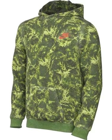 NIKE SUDADERA CON CAPUCHA EN PARA NINOS VERDE