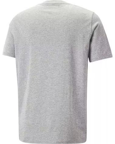 PUMA T-SHIRT PUMA POUR HOMME AVEC LOGO CENTRAL GRIS