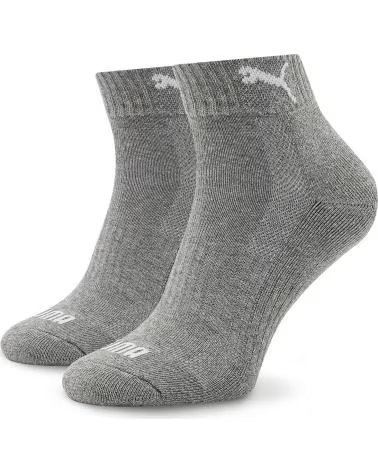 PUMA PACK 3 PARES MEIAS CANO CURTO PUMA UNI GRIS