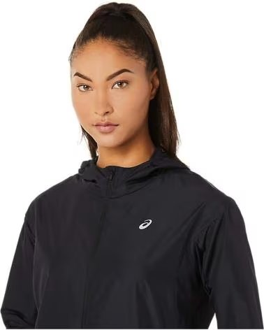 ASICS SWEAT À CAPUCHE NOIR ASICS POUR FEMME NEGRO