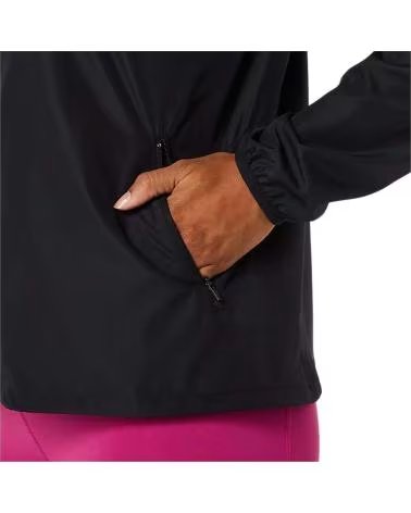 ASICS SWEAT À CAPUCHE NOIR ASICS POUR FEMME NEGRO