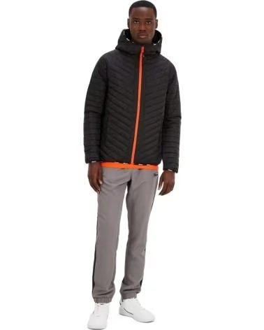 ELLESSE GIACCA TRAPUNTATA CON CAPPUCCIO ELLESSE UNISEX NERA NEGRO