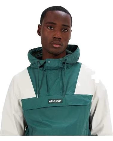 ELLESSE FELPA CON CAPPUCCIO ELLYSSE DA UOMO VERDE