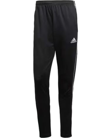 ADIDAS PANTALONI LUNGHI ADIDAS ESSENTIALS UOMO NERI NEGRO