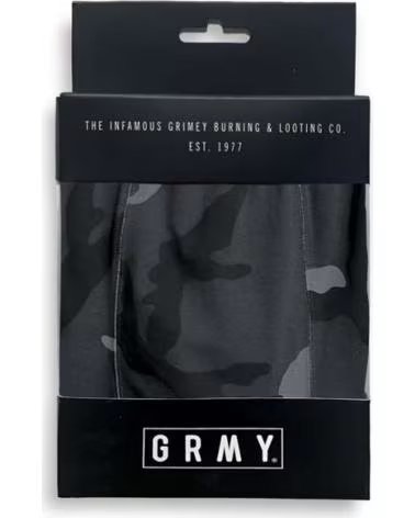 GRIMEY BOXER GRIMEY CAMUFLADO MASCULINO NEGRO