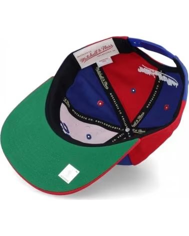 MITCHELL  NESS MITCHELL & NESS SNAPBACK CAP MEN MULTICOLOR MULTICOLOR