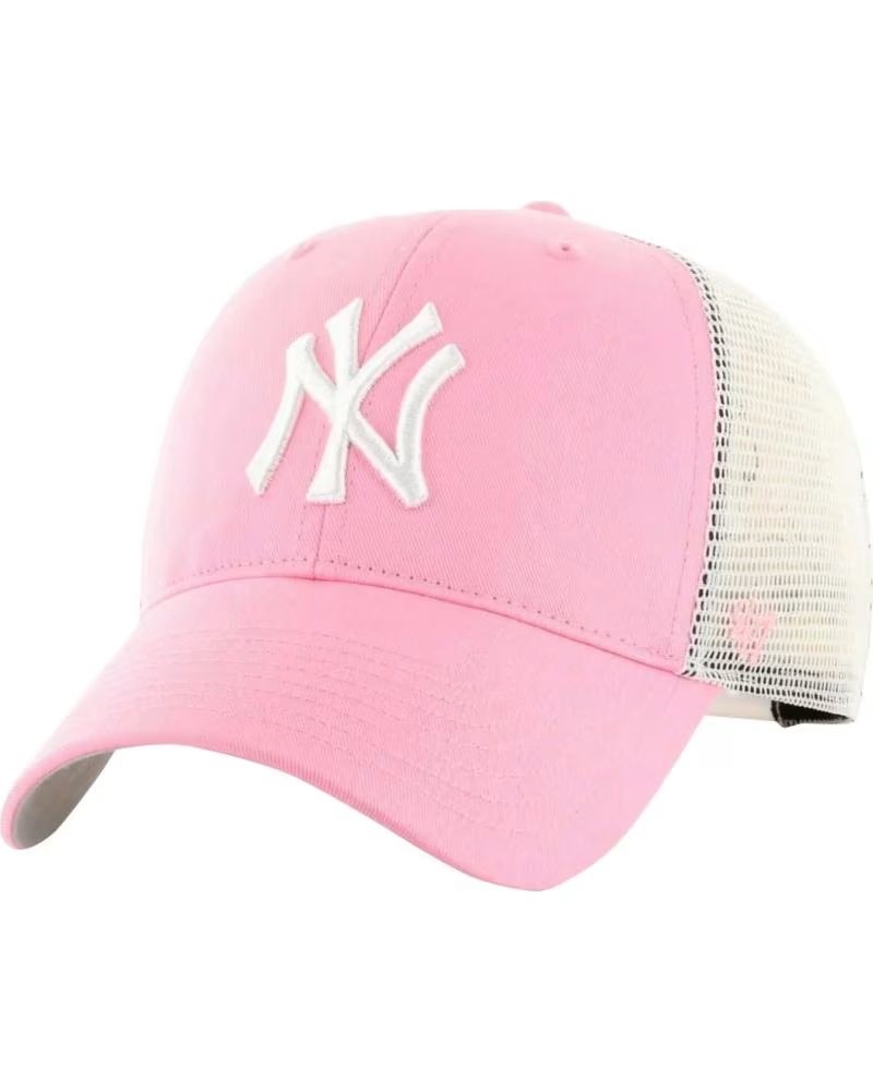 47 BRAND GORRA -BLANCA YANKKES MVP TRUCKER CAP ROSA