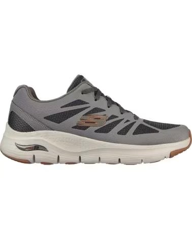 SKECHERS SCARPE DA RUNNING SKECHERS DA UOMO VERDE