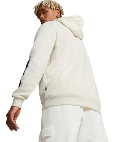 PUMA MOLETOM COM CAPUZ PUMA TAPE MASCULINO BLANCO