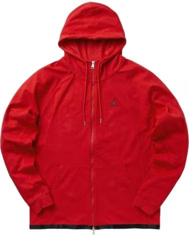 NIKE SUDADERA CON CAPUCHA EN PARA HOMBRE ROJO